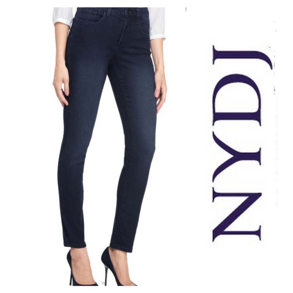 NYDJ Dark Wash Legging Denim Jean Size 6 NEW NWT